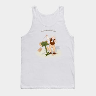 Practice Maintains Perfect Beethoven Conducting Music Tank Top